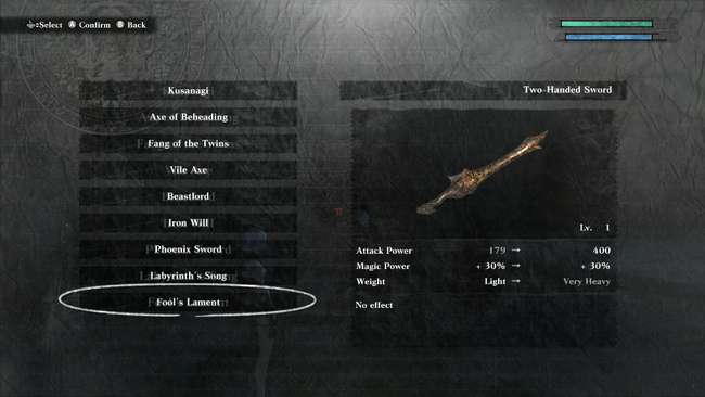 nier_replicant_weapons_fools_lament.png