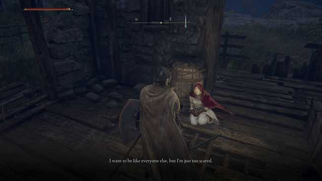 Meeting Roderika, the NPC who will become your calling point for Spirit Ashes upgrades.
