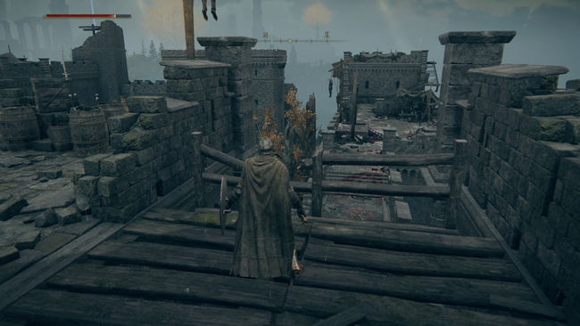 Players must drop down and follow the north-eastern path in Castle Morne to reach Edgar, Irina's Father.