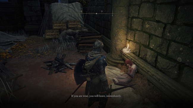 When you first meet Millicent, she's in a bad way and needs your help.