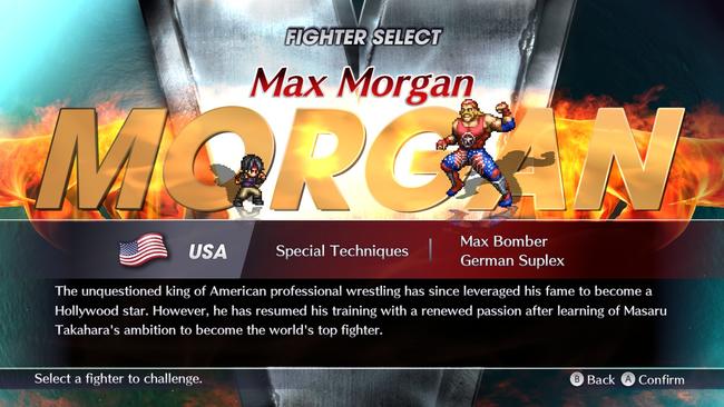 Max Morgan sure looks like a legally distinct version of a famous US wrestler, brother. Scream