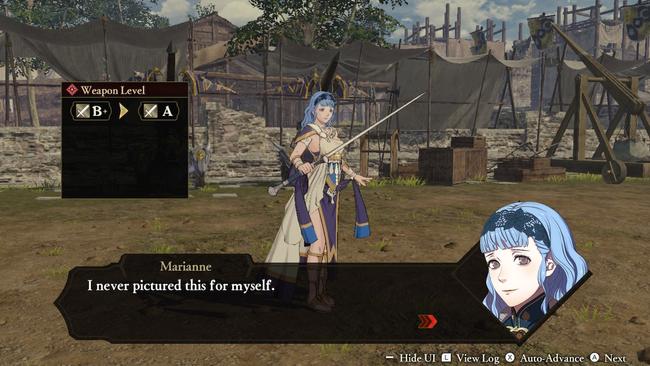 Marianne is one of the characters who makes a natural pick for the Dancer class - but the choice is yours.