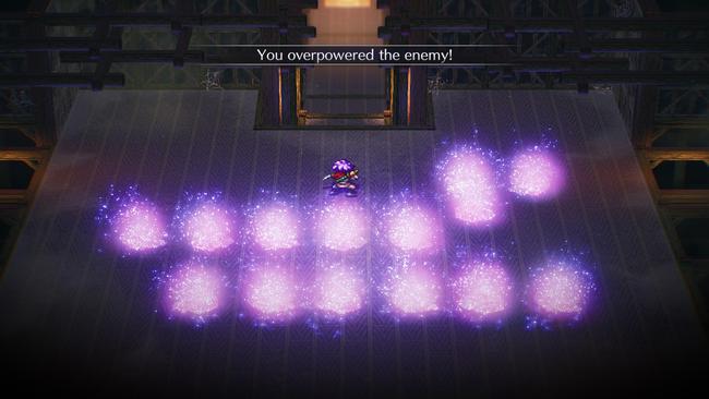 Don't panic if there's a lot of enemies in front of you - just defeat the leader to expedite your victory easily.