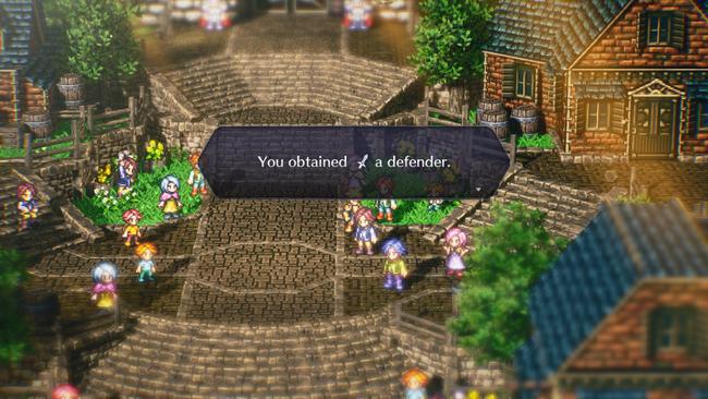 One of the best gifts you can be given by the citizens of Lucrece is The Defender, a solid weapon.