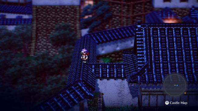 Take on the role of mysterious Ninja Oboromaru in the Live A Live Edo Japan chapter.