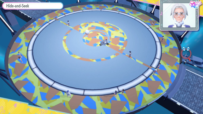 For the final hide-and-seek puzzle, look off the platform and to a small ship on the right - he's just chilling on deck.