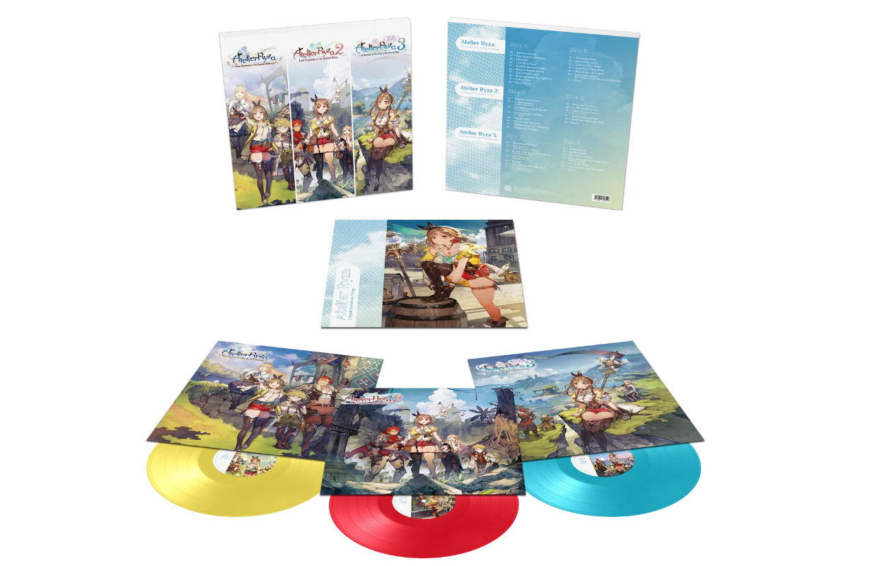 Atelier Ryza Original Soundtrack Trilogy vinyl release pre-orders now live (Update)
