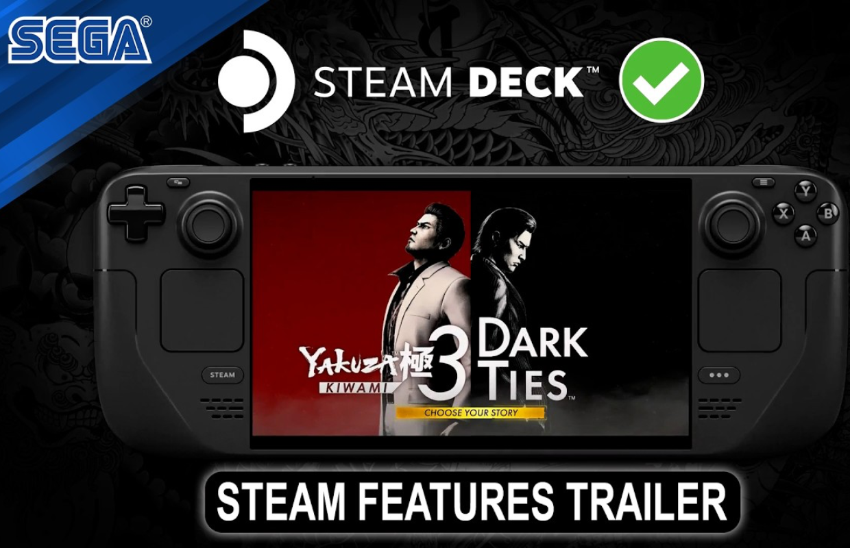 Yakuza Kiwami 3 & Dark Ties Steam features trailer goes over ultrawide support, uncapped frame rates, and more
