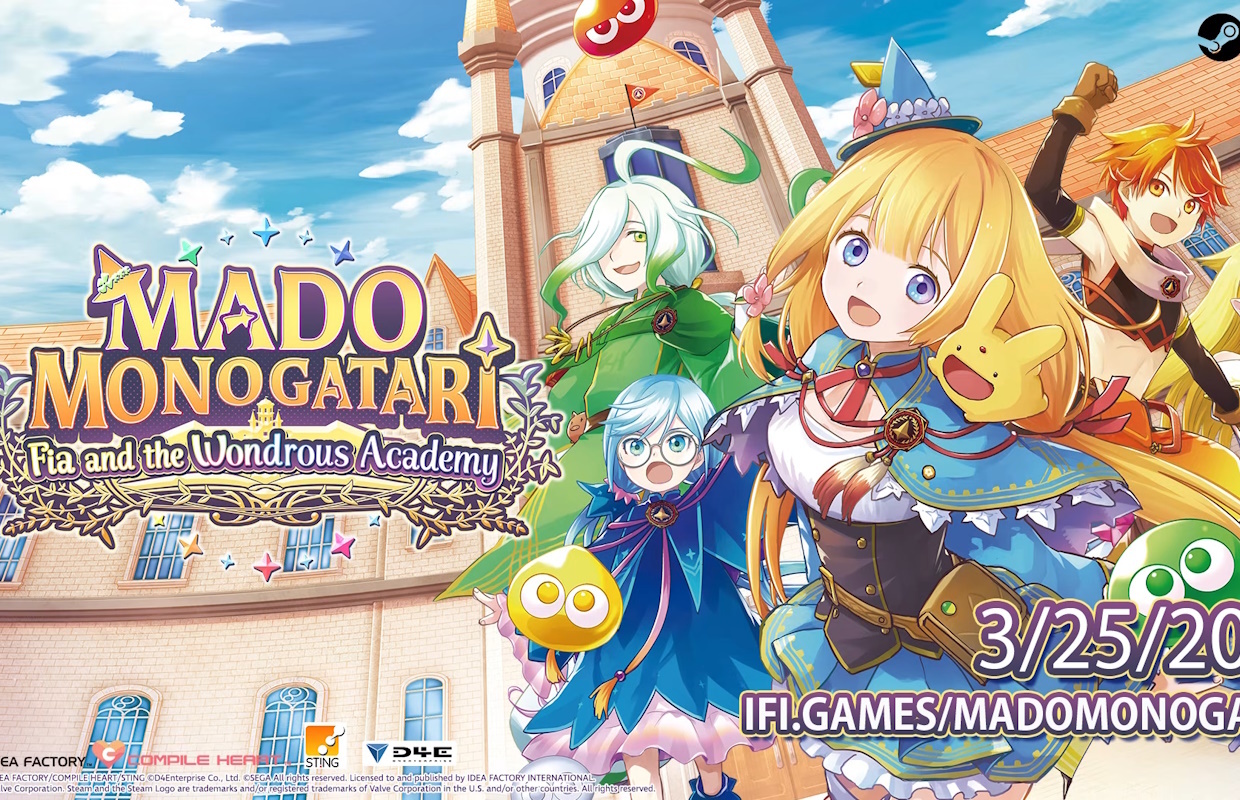 Mado Monogatari: Fia and the Wondrous Academy now available for Steam