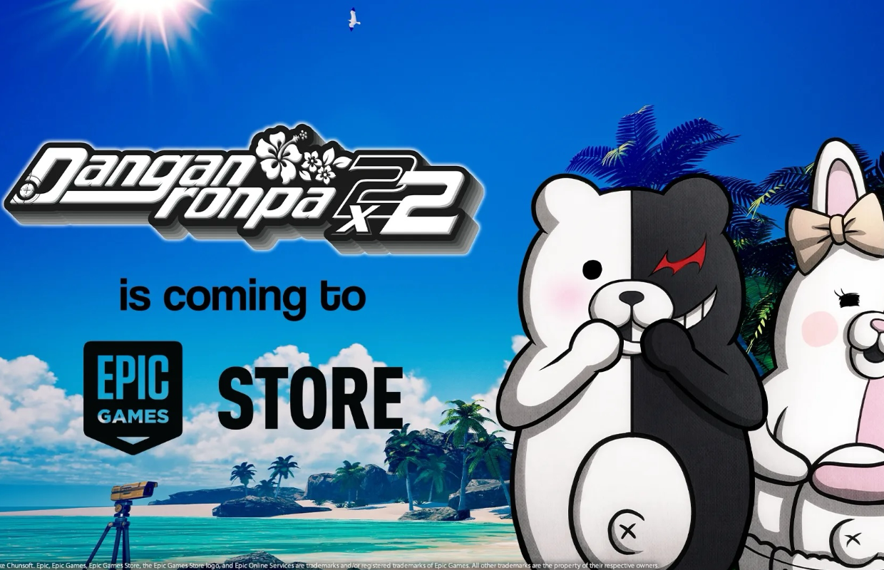 Danganronpa 2x2 will also be released on the Epic Games Store in addition to Steam and consoles