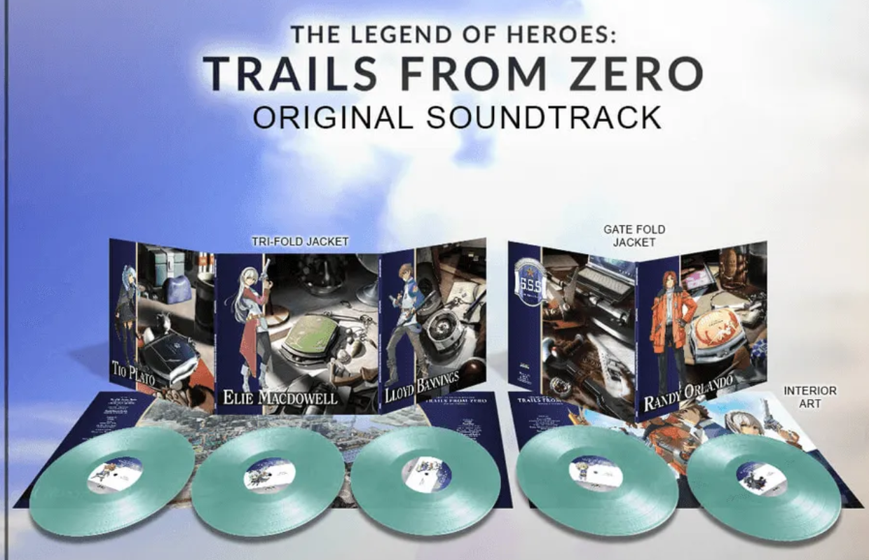 Trails From Zero Original Soundtrack and Super Arrange Version are getting vinyl releases with pre-orders live