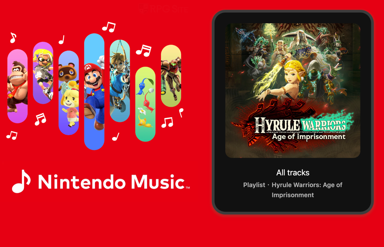 Hyrule Warriors: Age of Imprisonment soundtrack now available on Nintendo Music