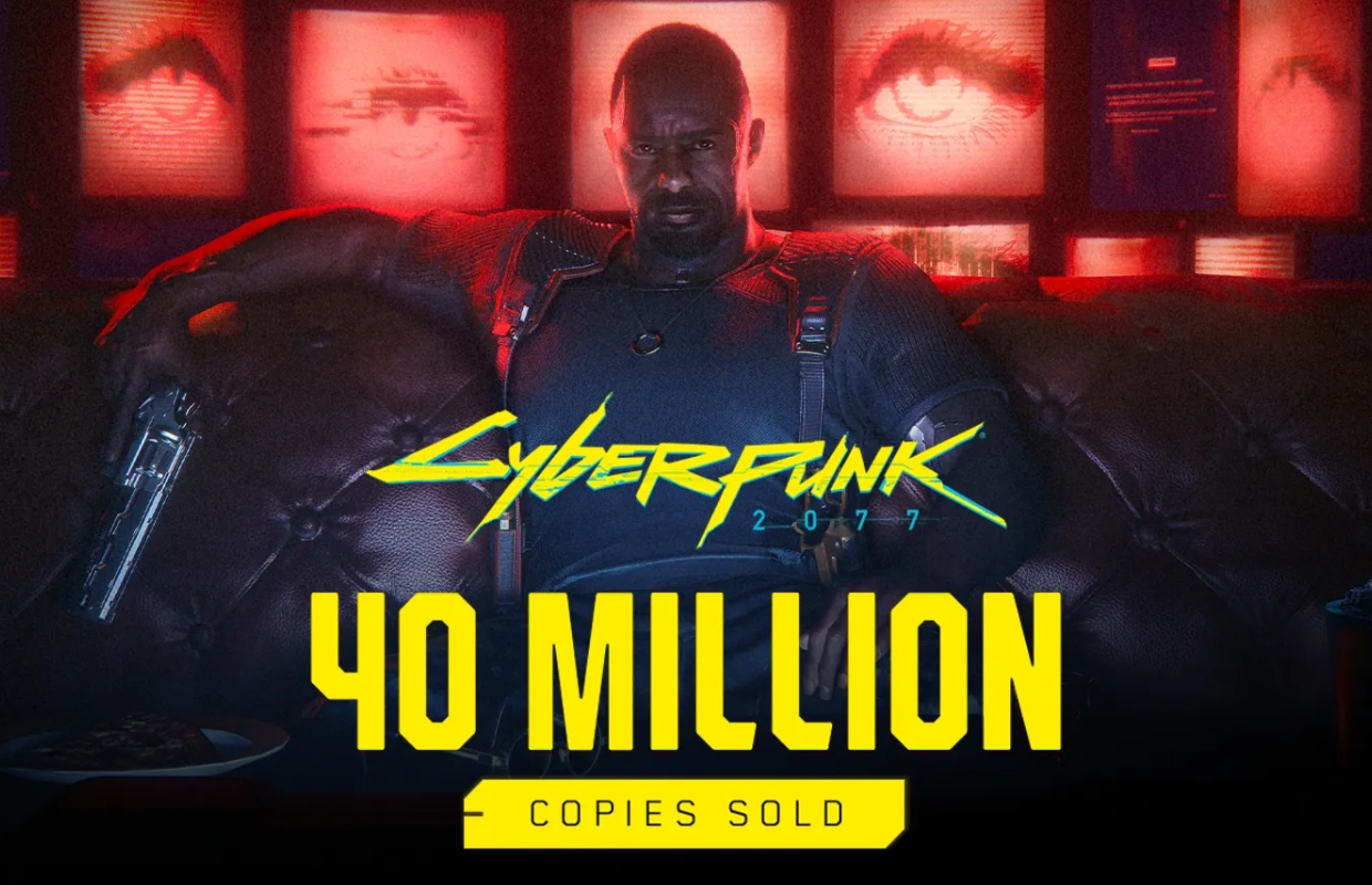 Cyberpunk 2077 has sold over 40 million copies worldwide