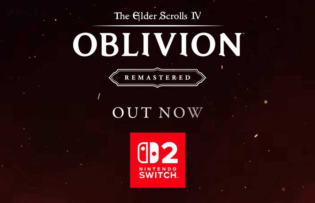 The Elder Scrolls IV: Oblivion Remastered is out now on Switch 2, Bethesda looking into PS5/Xbox/PC patches
