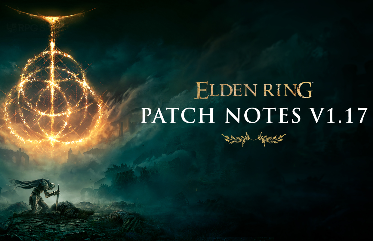 Elden Ring Patch 1.17 is now live bringing support for the Tarnished Pack DLC as well as balance adjustments