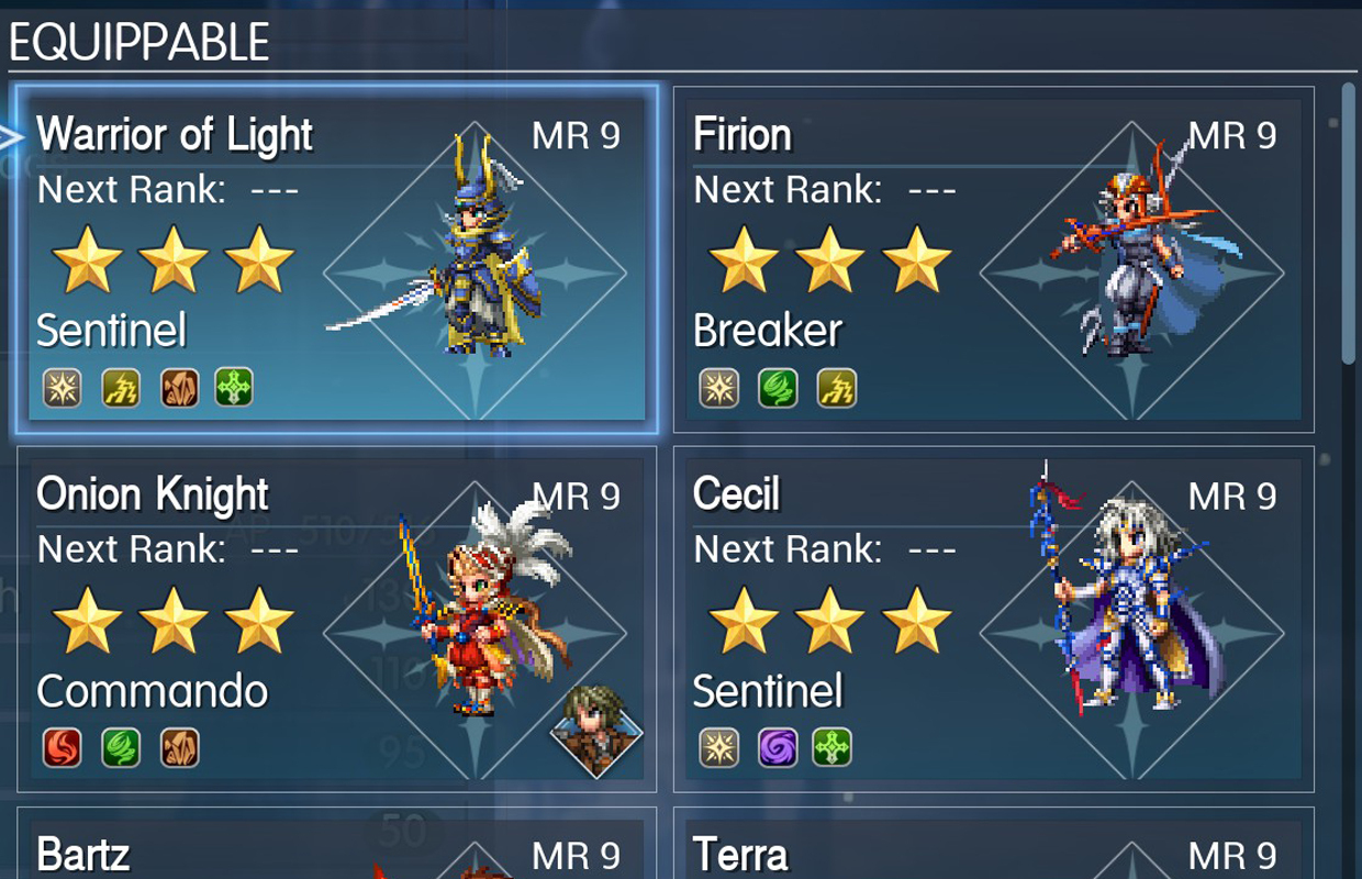 Final Fantasy Resonance: How to get all Visions, Skills, and Mastery Bonuses