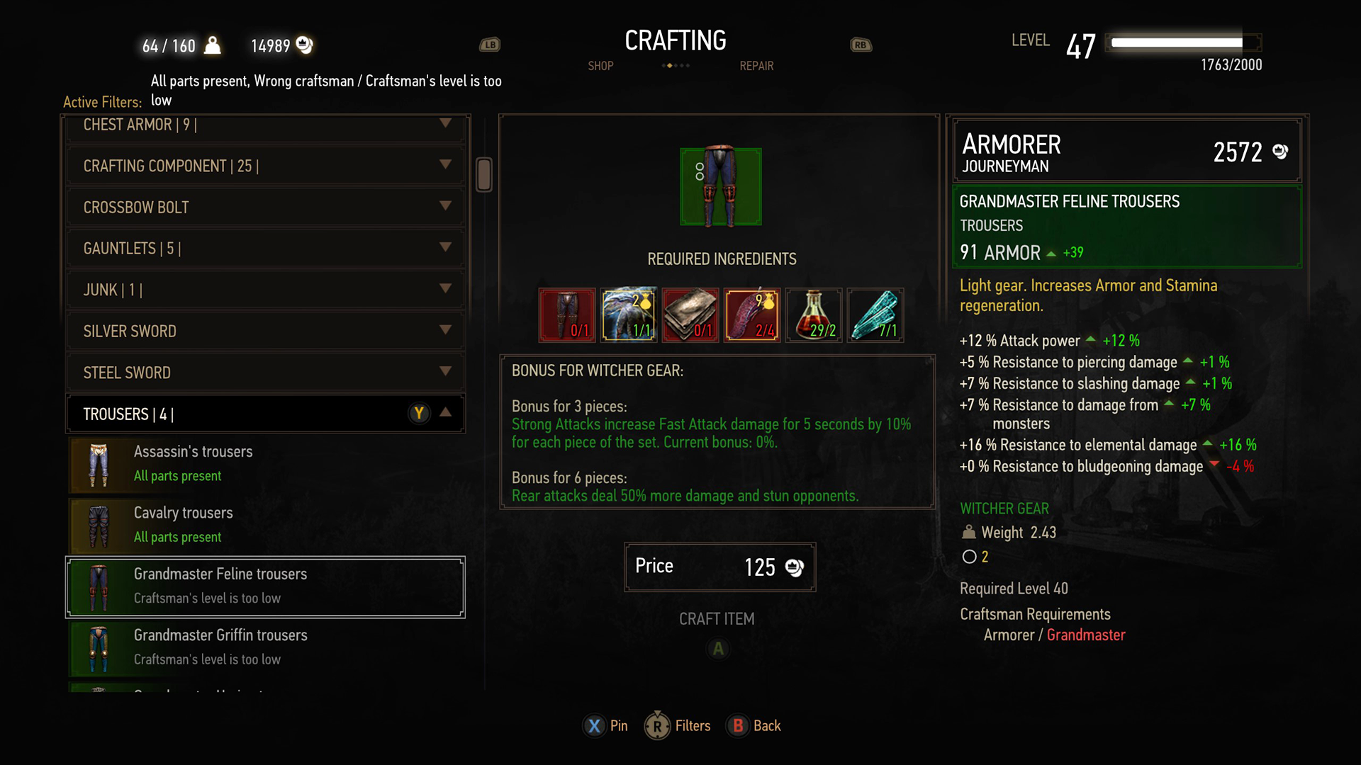 A look at The Witcher 3's menu overhaul RPG Site