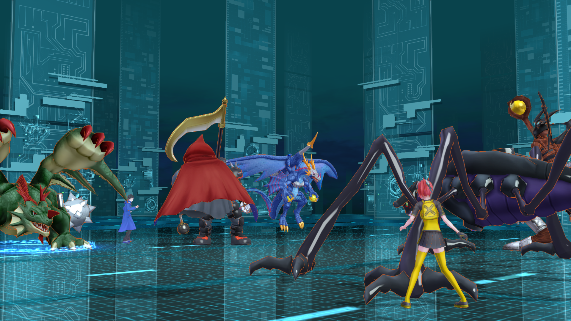 New Digimon Story Cyber Sleuth Hacker