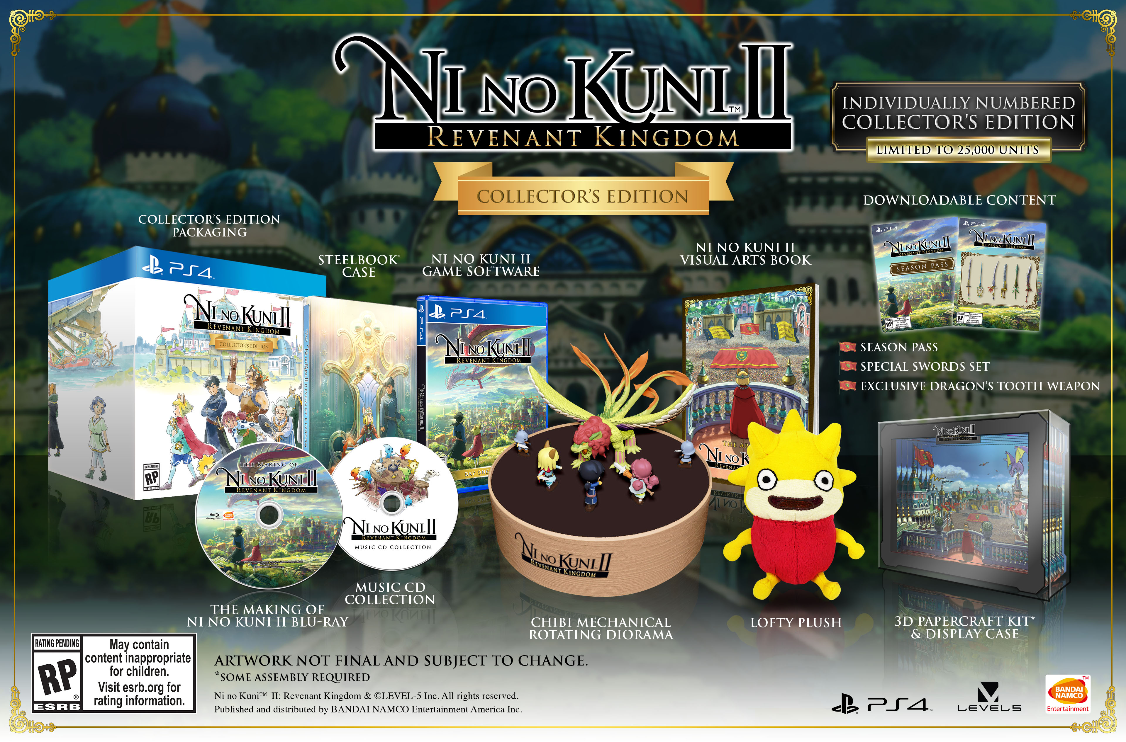 Ni No Kuni Ii Revenant Kingdom Collector's Edition