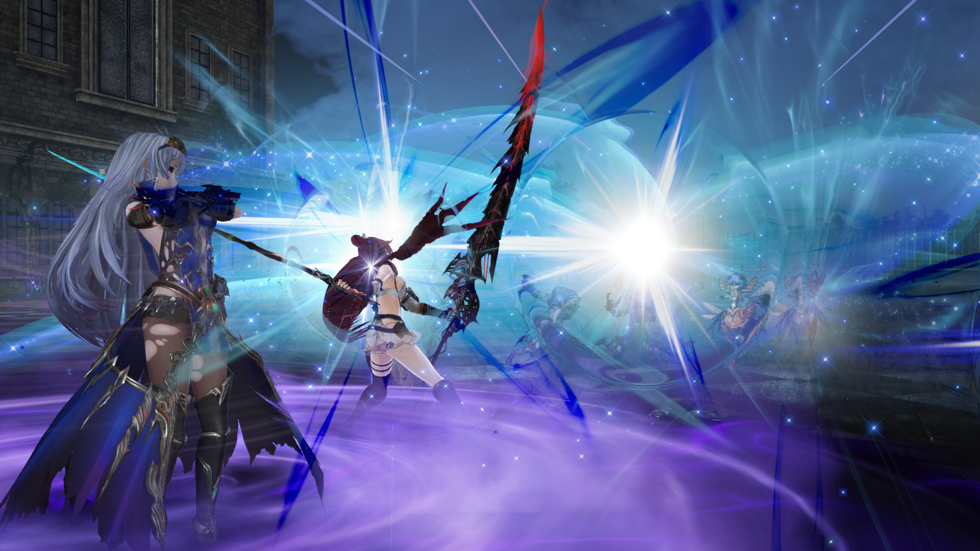 Nights of Azure 2 Bride of the New Moon screenshots introduce Battle