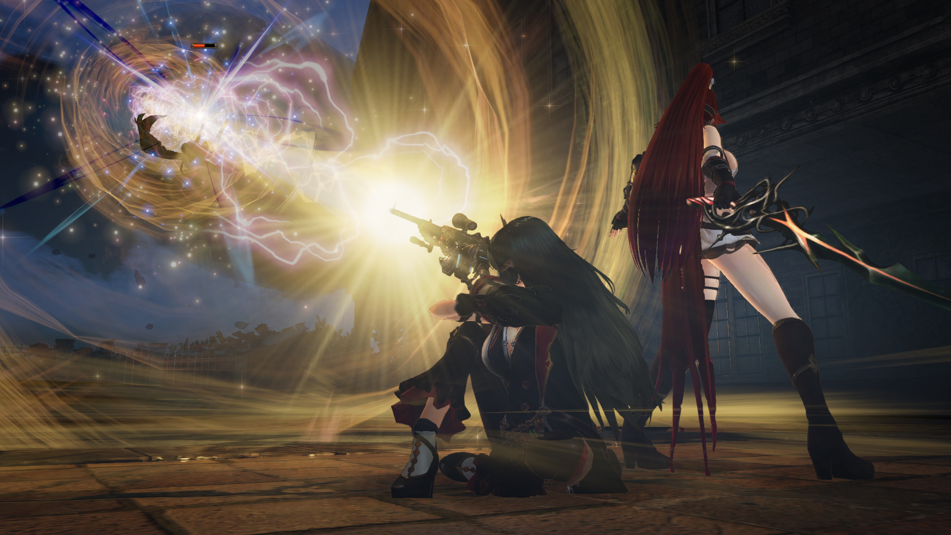 Nights of Azure 2 Bride of the New Moon screenshots introduce Battle