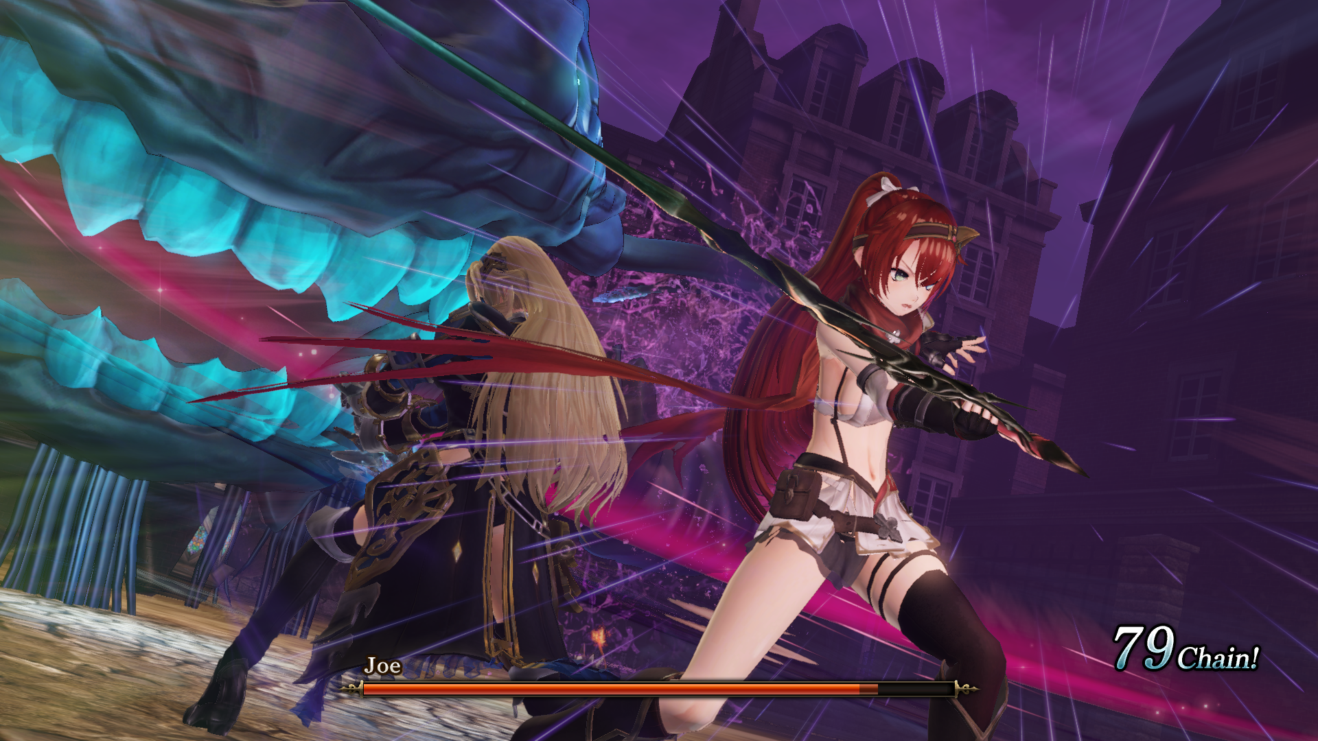 Nights of Azure 2 Bride of the New Moon Story Trailer, Combat