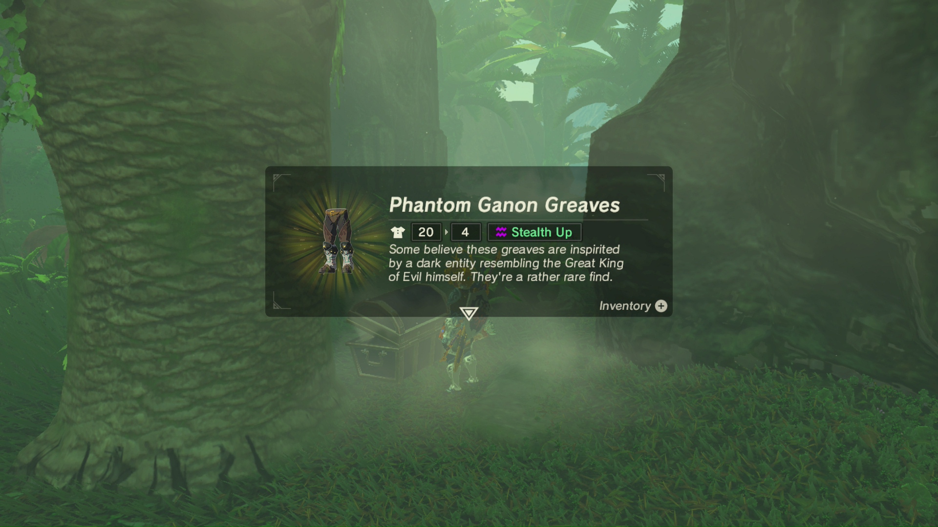 Zelda Breath of the Wild Phantom Ganon Armor completing the EX