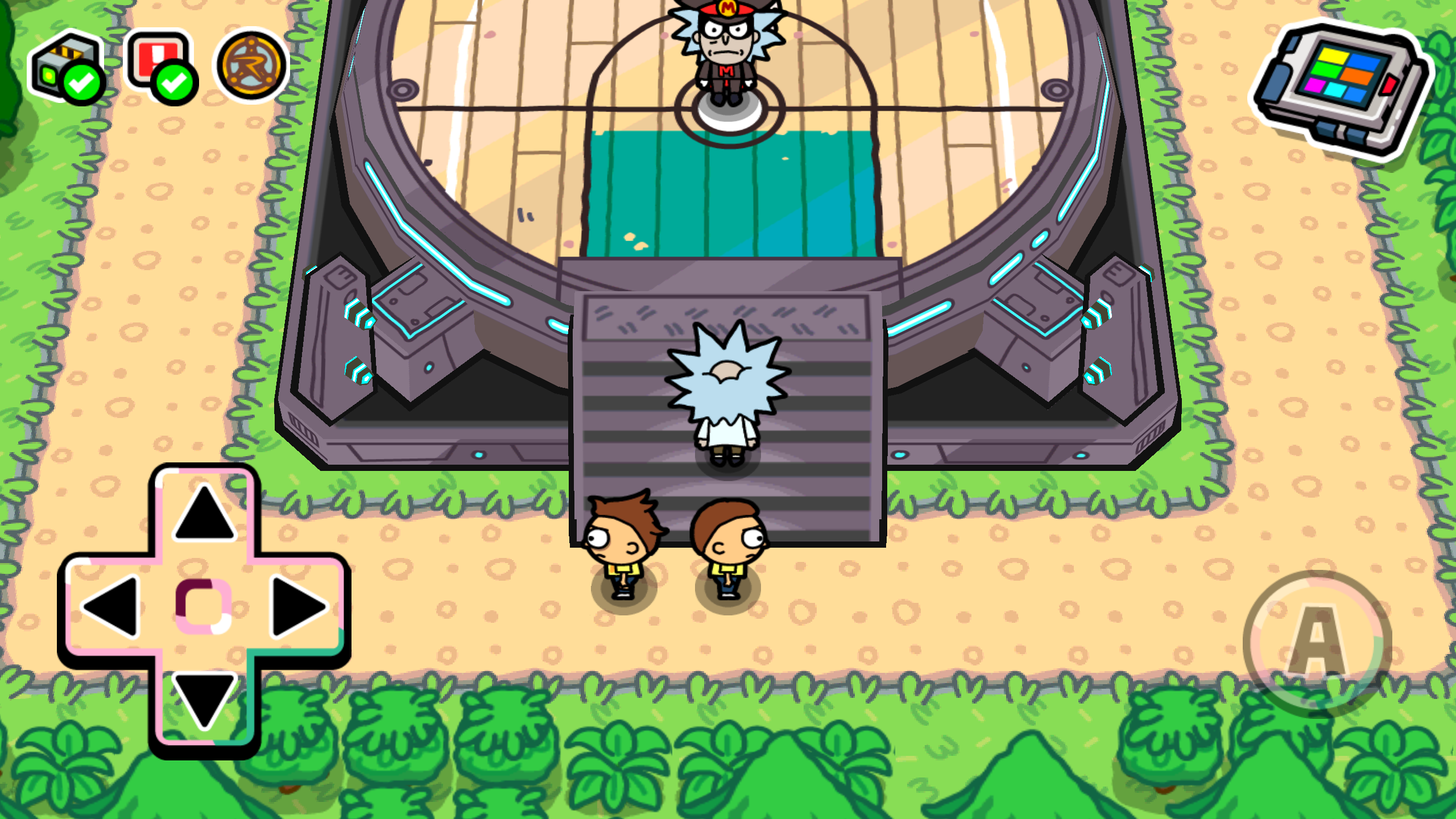 Pocket Mortys RPG Site