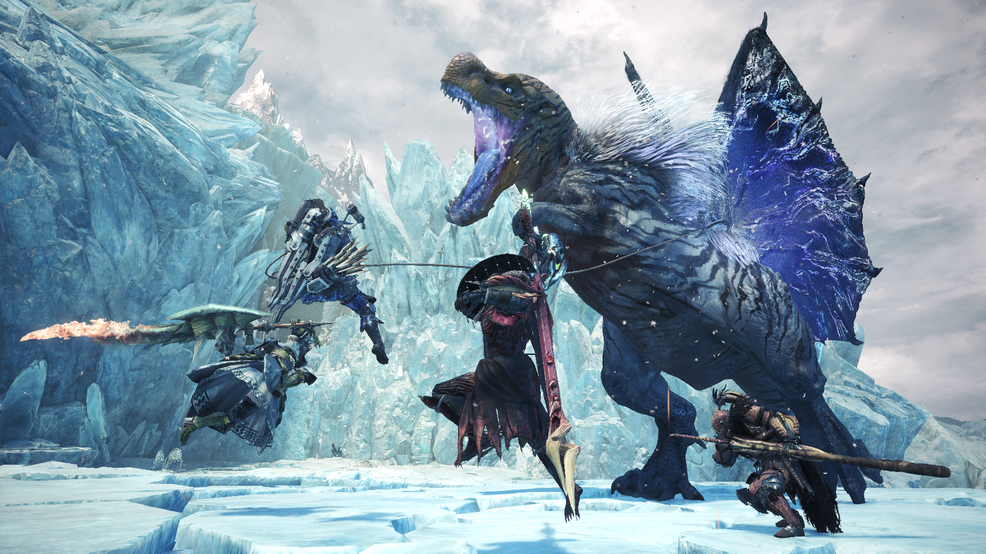 Monster Hunter World Iceborne Introduces Glavenus Anjanath And