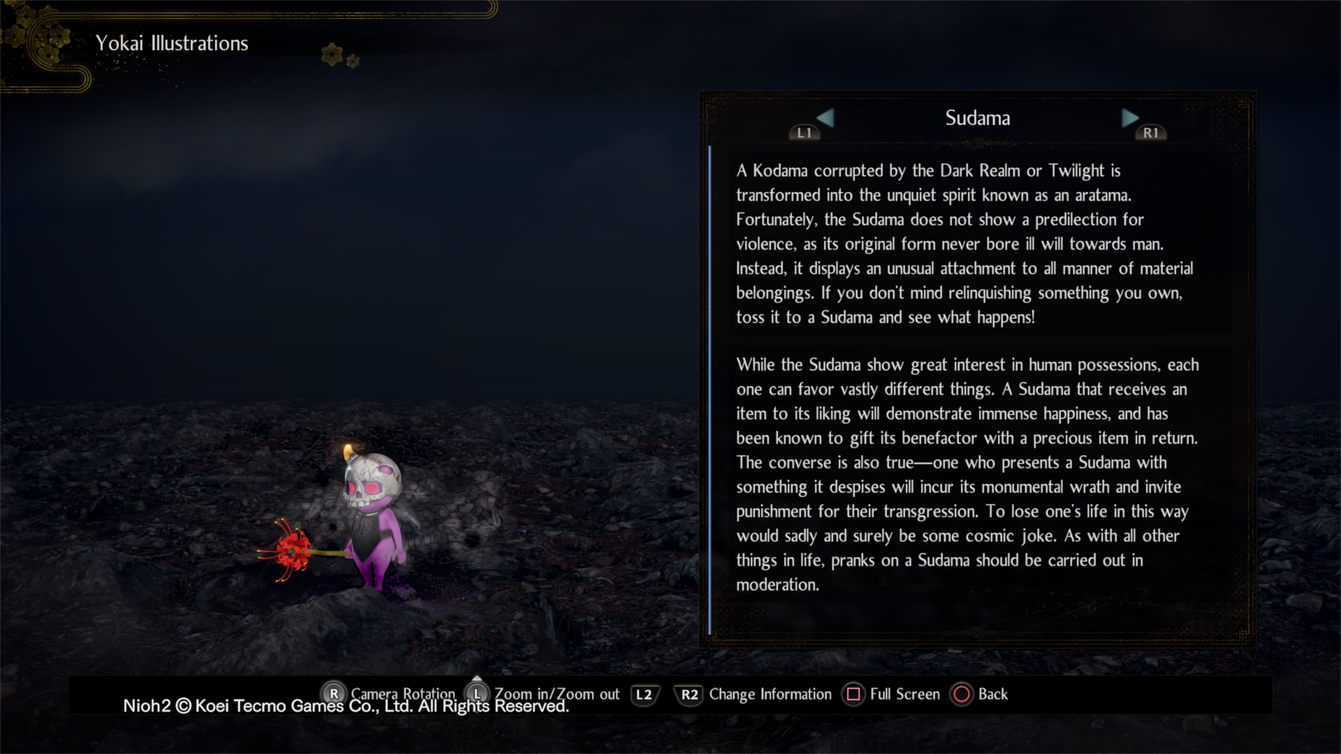 Nioh 2 Sudama How The Purple Kodama Work And Where To Find Them