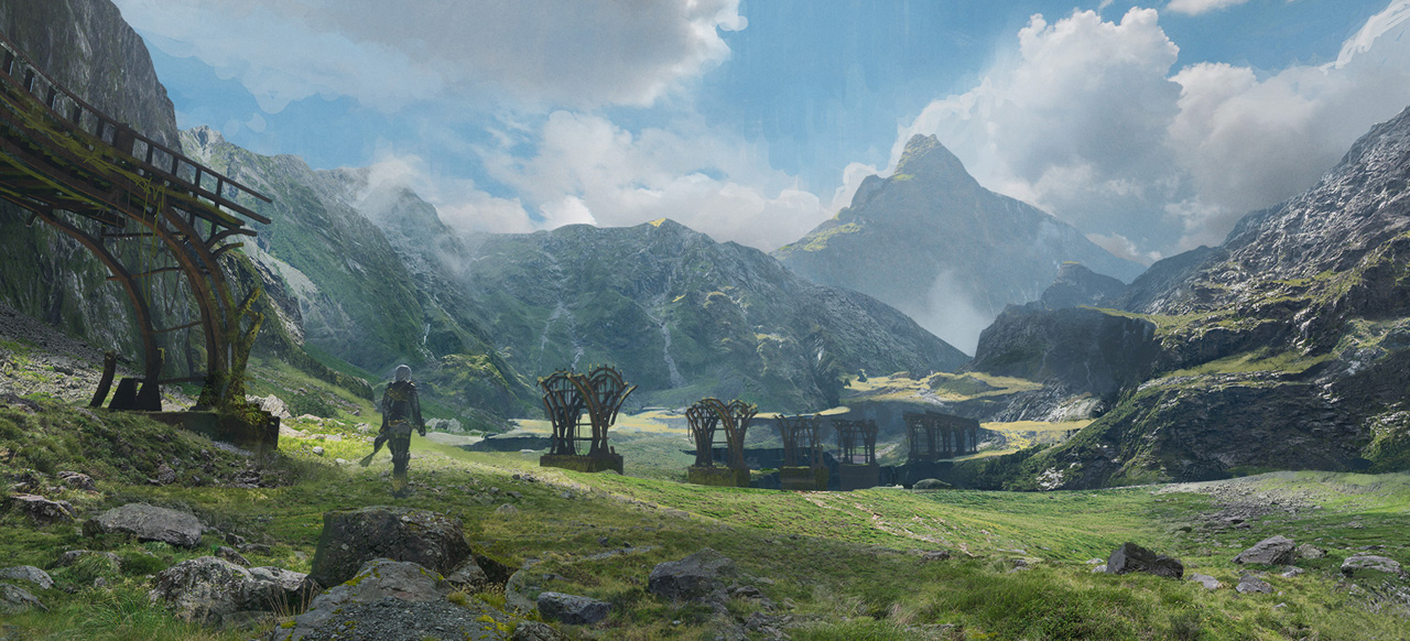NieR Replicant remaster gets new concept art and environment ...