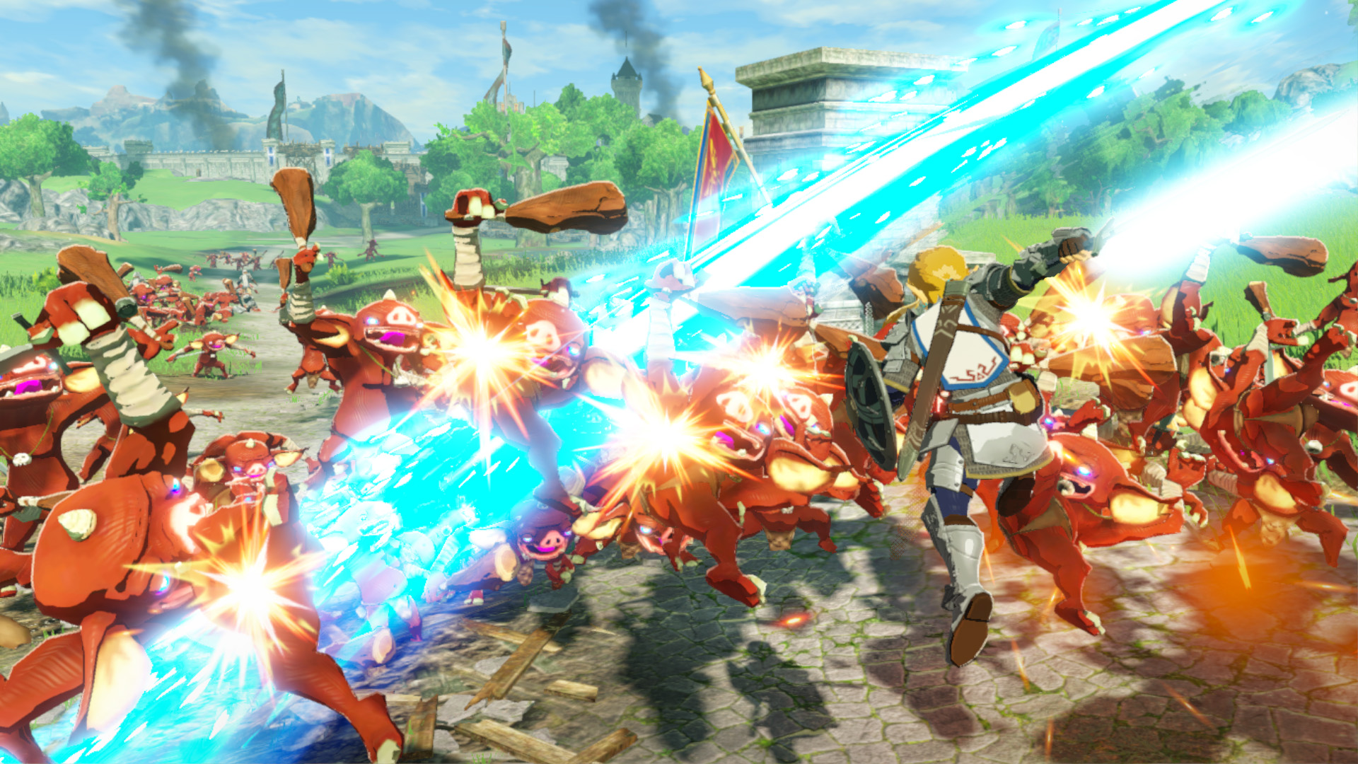 New Hyrule Warriors Age Of Calamity Gameplay Footages Show Daruk And