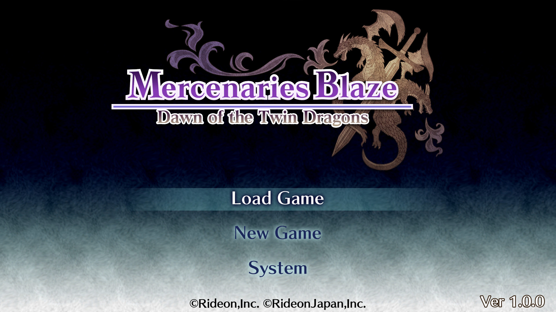 mercenaries blaze dawn of the twin dragons