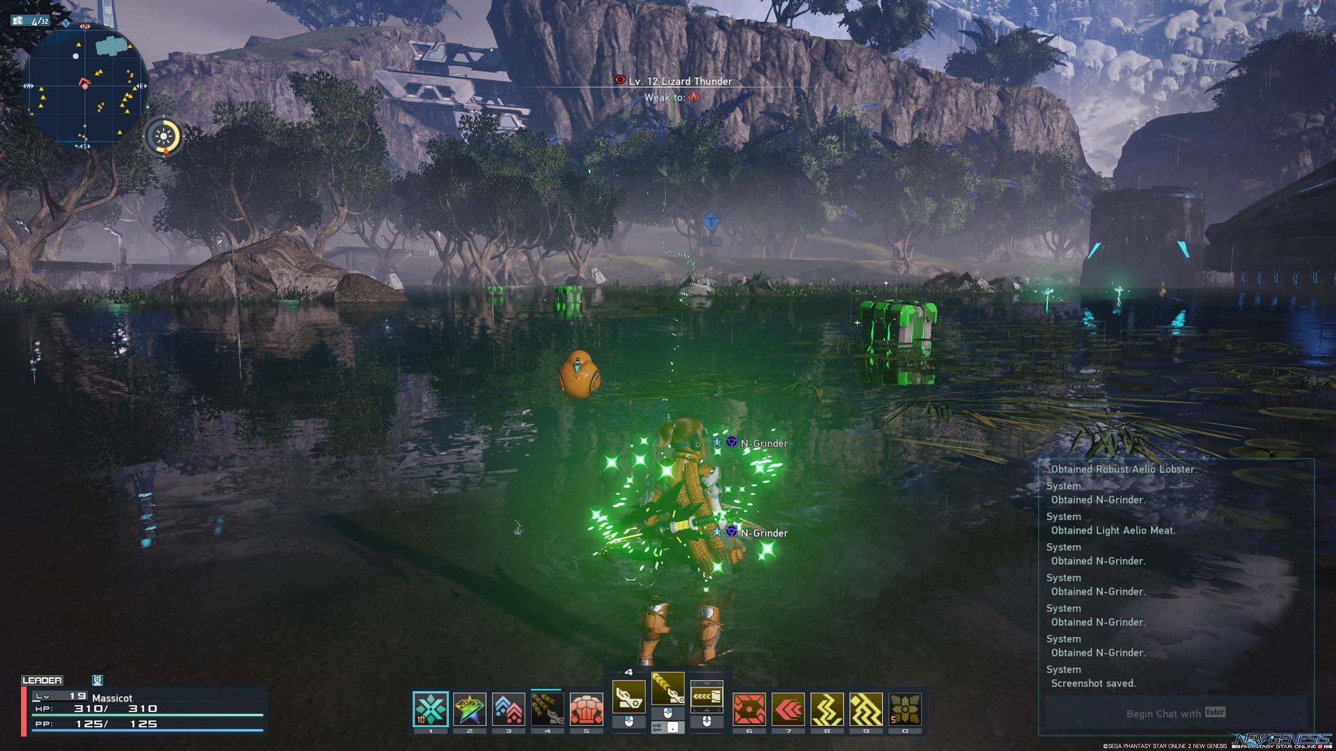 Phantasy Star Online 2 New Genesis where to find Photon Chunk