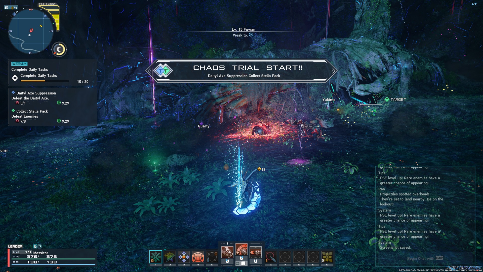 Phantasy Star Online 2 New Genesis Where To Find Photon Chunk Trinite And Materials For Weapon Upgrades Rpg Site