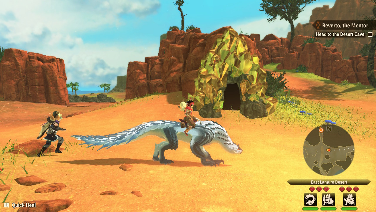 Monster Hunter Stories 2 Understanding dens and how to gets the best