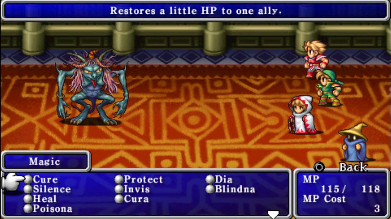 Final Fantasy 1 Bosses guide how to beat every FF1 boss battle RPG Site