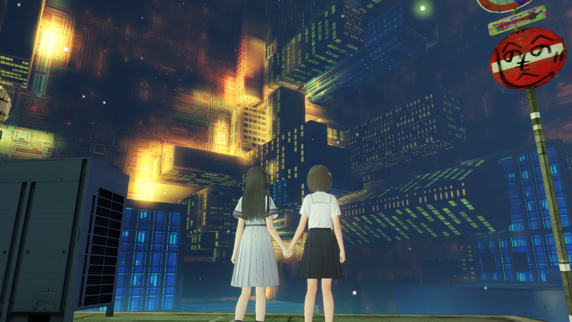 Blue Reflection Second Light screenshots detail Mio Hirahara, dating