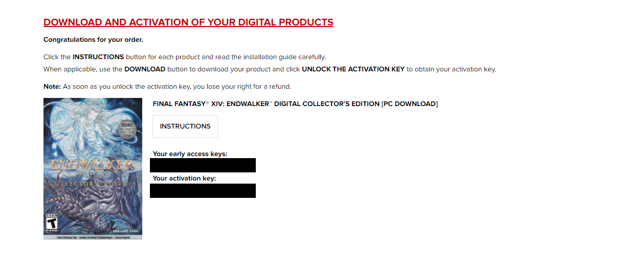 Registration Code Final Fantasy Xiv Whatislopas