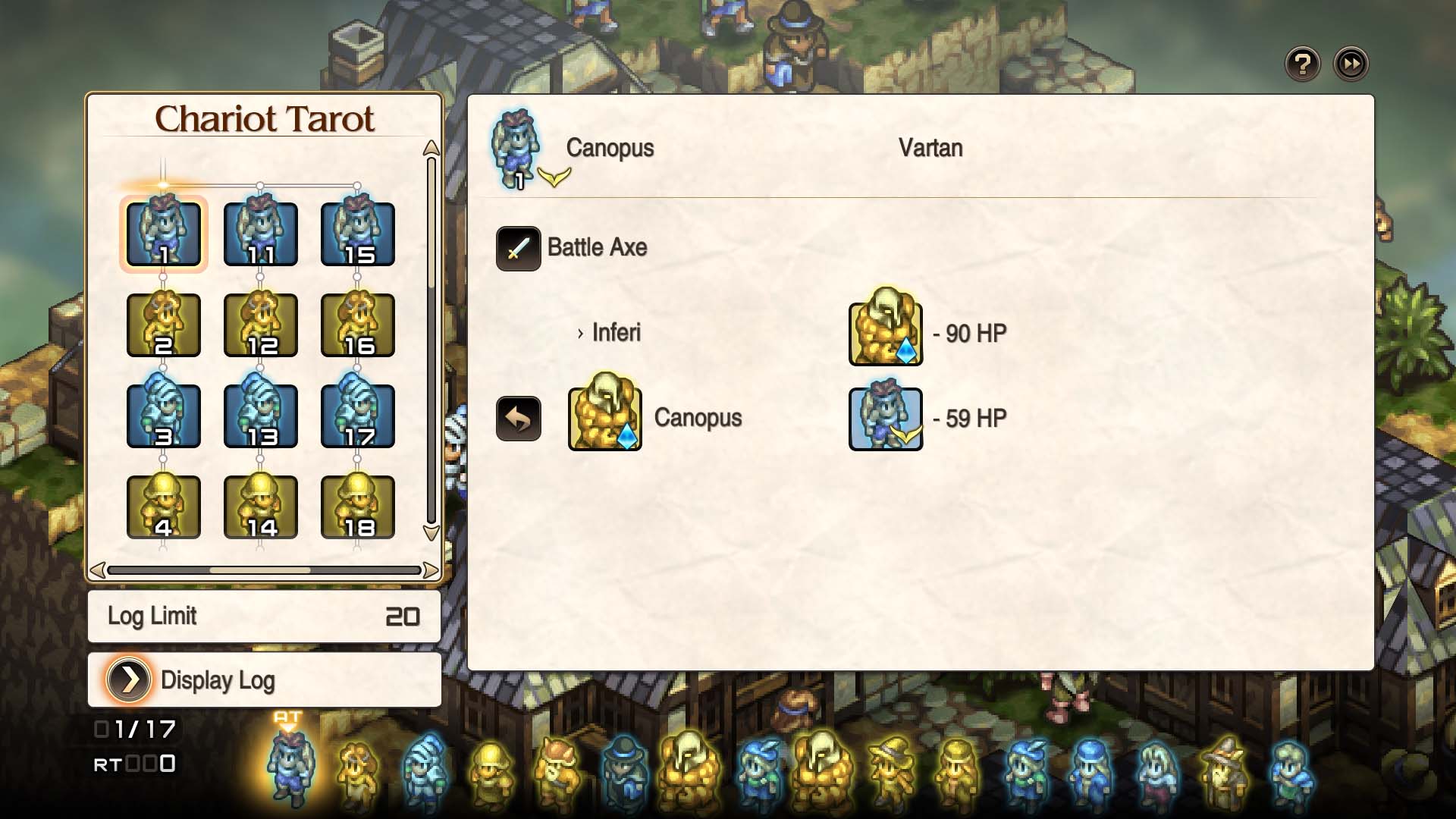 Tactics Ogre Reborn details skills, battiefield elements, Unit