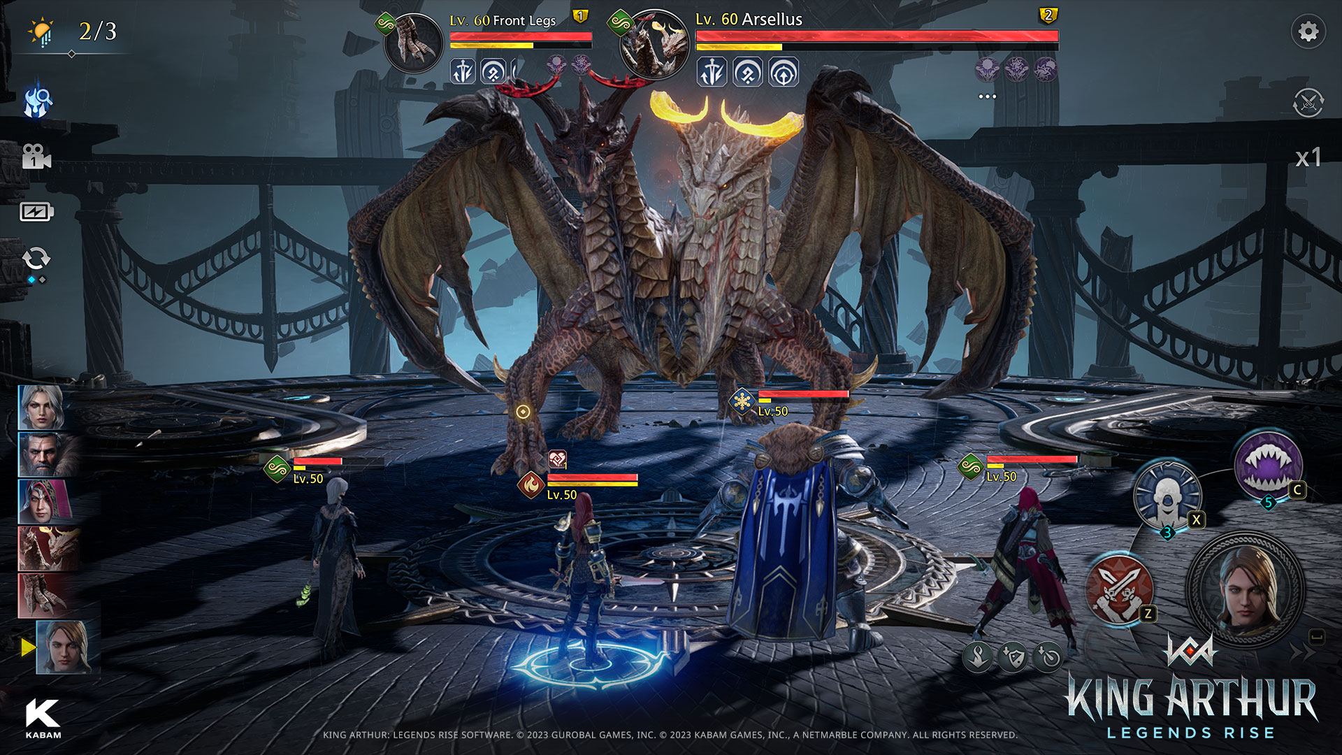 Squadbased RPG King Arthur Legends Rise